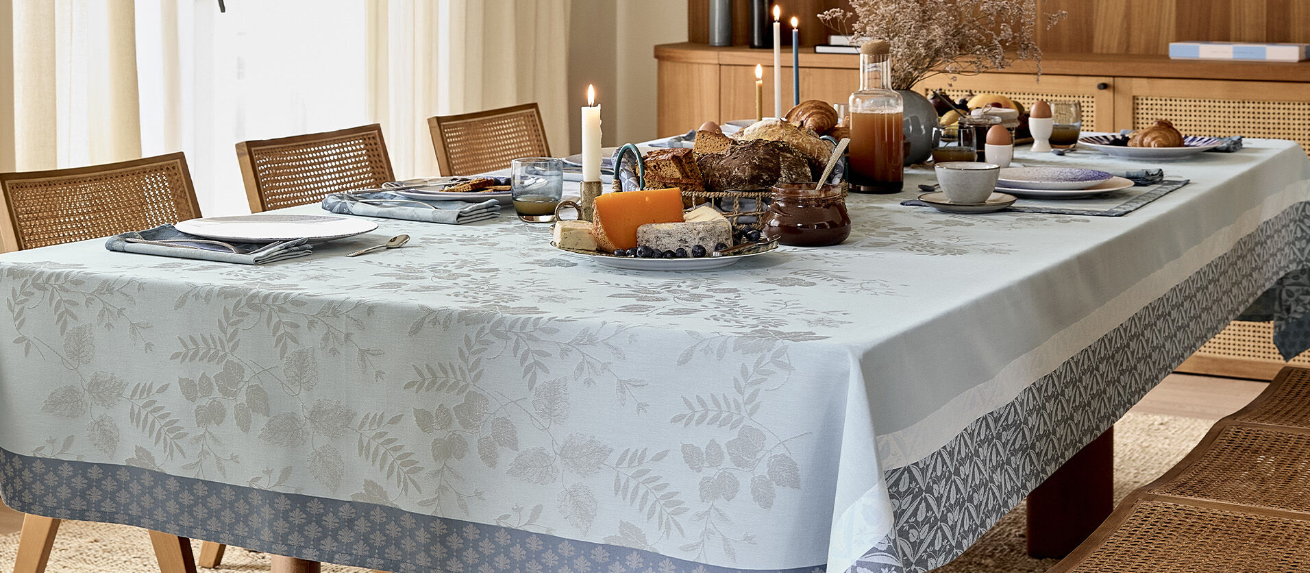 nappe manor lane bleu