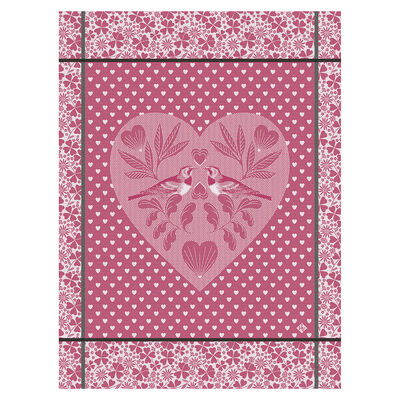 Strofinaccio Amour Pivoine 60x80 100% cotone
