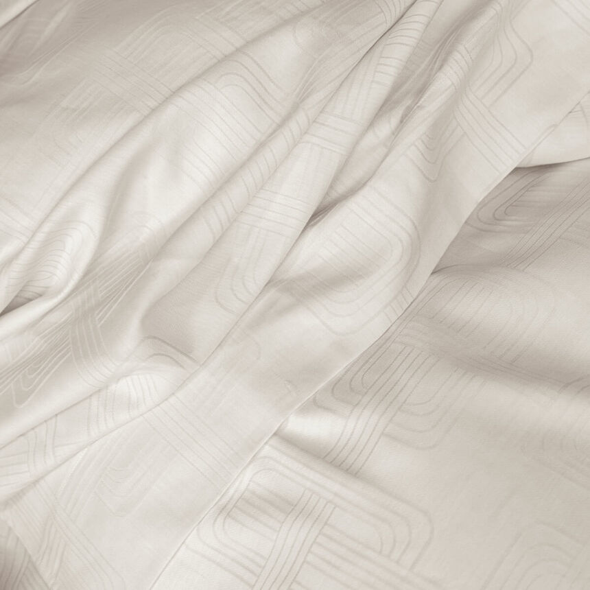Lenzuola piatte H&ocirc;tel particulier Stuc 240X300 50% cotone - 50% lino, , hi-res image number 3