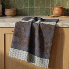 Strofinaccio Sulawesi Terre Indigo 60x80 100% cotone, , hi-res image number 0