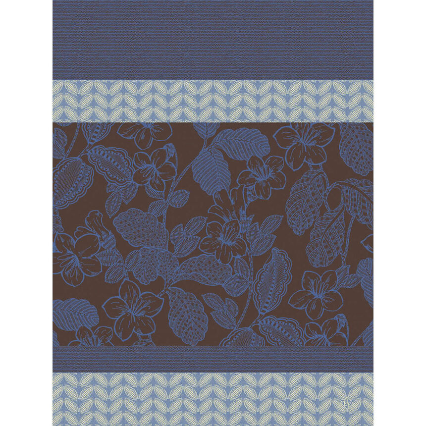 Strofinaccio Sulawesi Terre Indigo 60x80 100% cotone, , hi-res image number 1