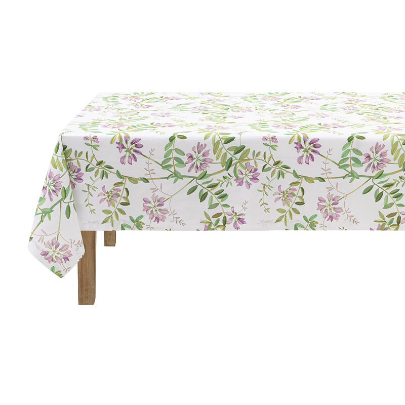 Tovaglia Pois de senteur Floral 150x150 50% cotone - 50% lino, , hi-res image number 2