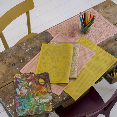 Tovaglietta antimacchia Osmose Florale Cotone