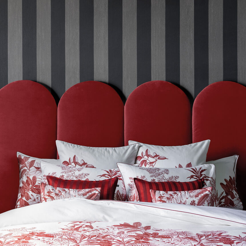 Federe Feuilles en sc&egrave;ne  Goji 40X80 100% cotone, , hi-res image number 4