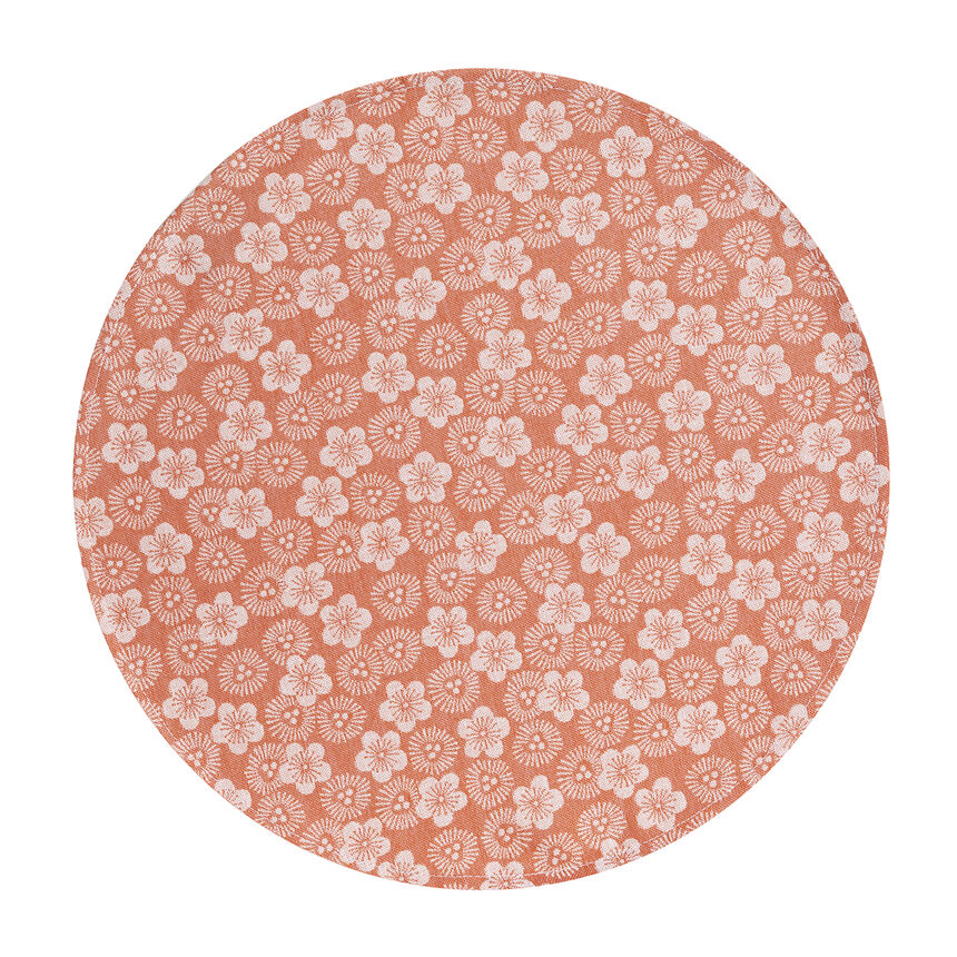 Tovaglietta rotonda spalmata Wagara Cotone, , hi-res image number 3