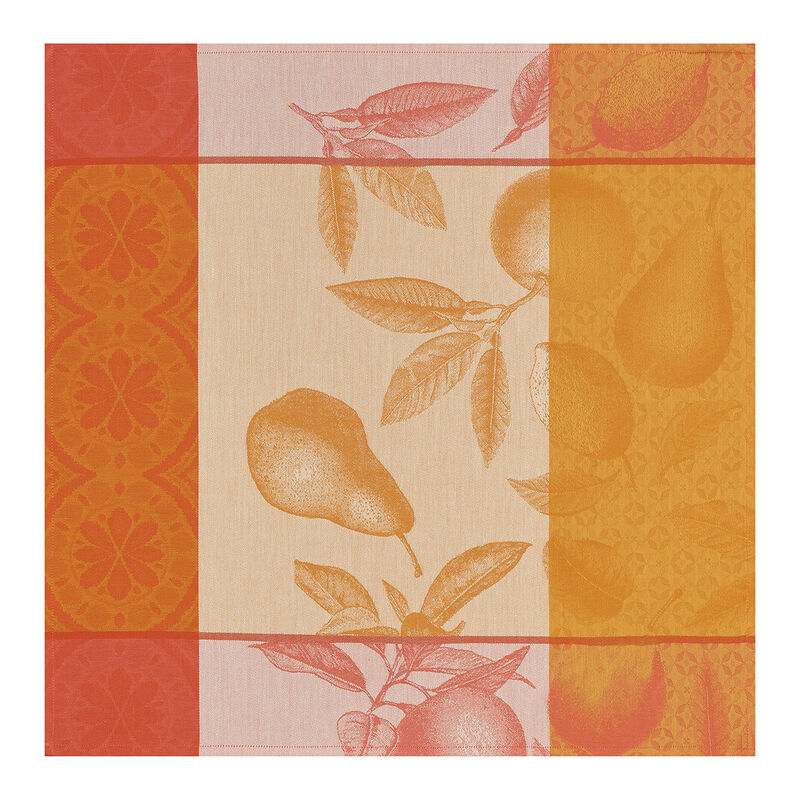 Tovagliolo Arrière-pays Melon 58x58 100% cotone, , hi-res image number 0