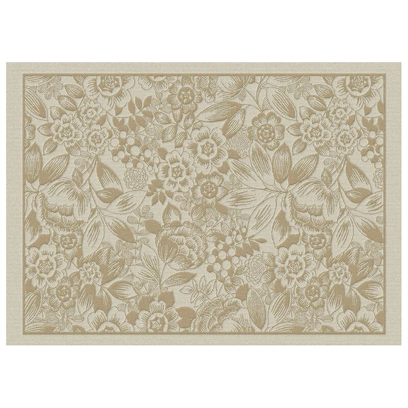 Set americano antimacchia Osmose Florale Liege 50x36 100% cotone, , hi-res image number 1