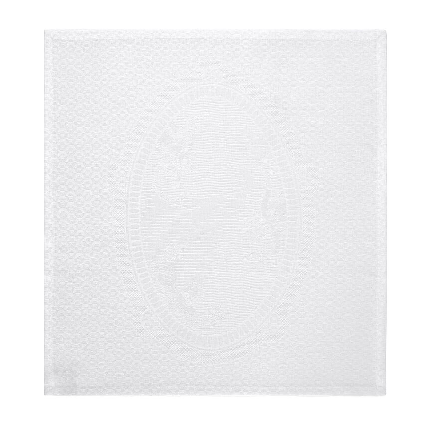 Tovagliolo &Eacute;vasion C&eacute;leste Blanc Pur 58x58 100% lino, , hi-res
