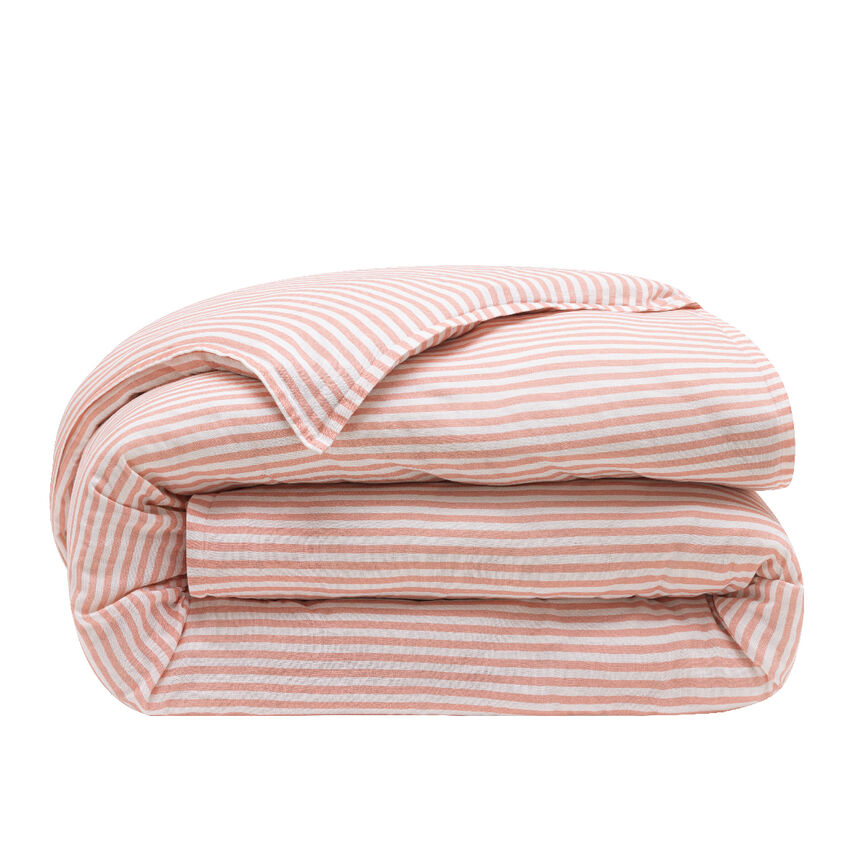 Copripiumini Nuances Blush 140X200 50% cotone - 50% lino, , hi-res image number 0