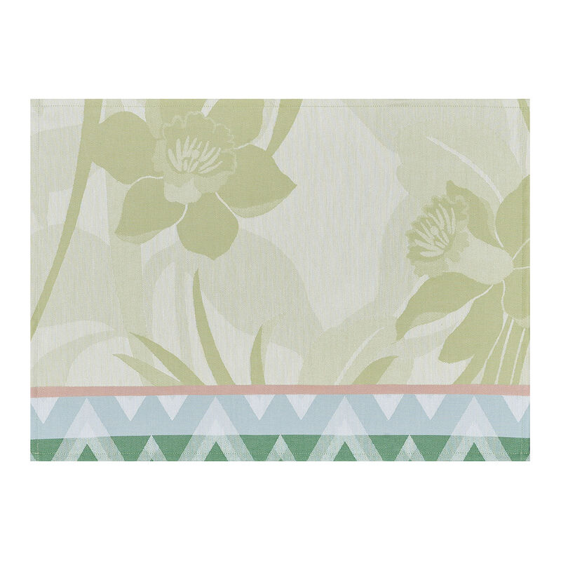 Confezione 2 Tovaglioli La Vie en Vosges Jonquille 58x58 100% cotone, , hi-res image number 1