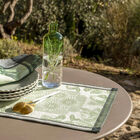 Set americano Jardin d'orient Fontaine 50x36 100% lino, , hi-res image number 0