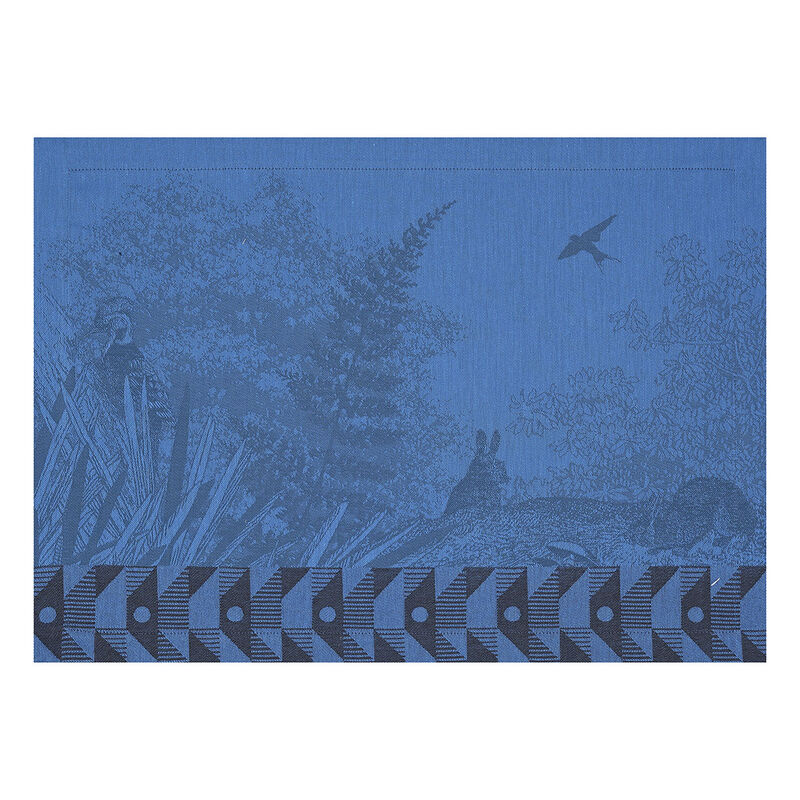 Set americano Forêt enchantée Celeste 50x36 100% cotone, , hi-res image number 0