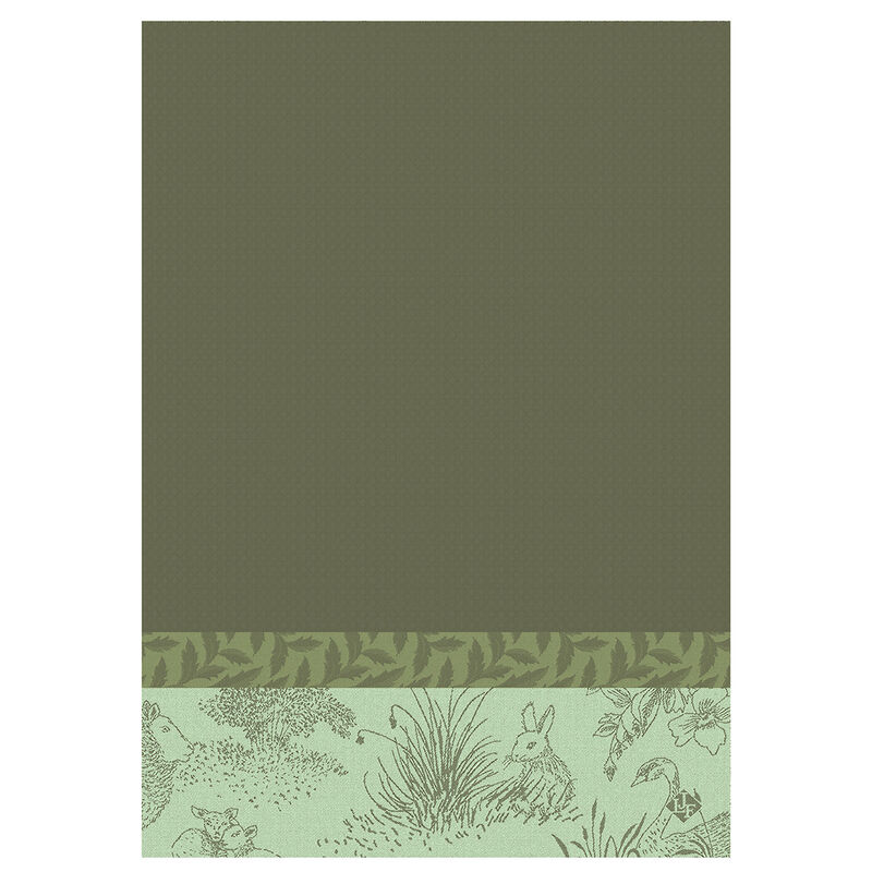 Asciugamano Joséphine Herbe 54x38 100% cotone, , hi-res image number 1