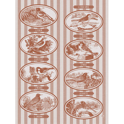 Strofinaccio M&eacute;lodies Noisette 60x80 100% cotone