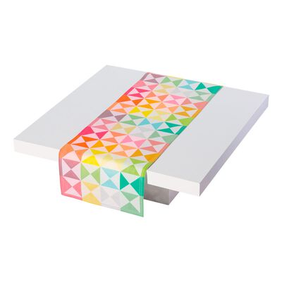 Striscia da tavola Origami Cotone