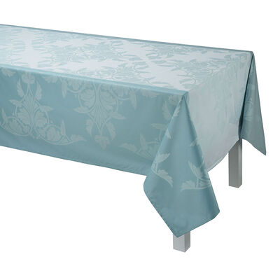 Tovaglia Syracuse Aqua 175x175 100% cotone