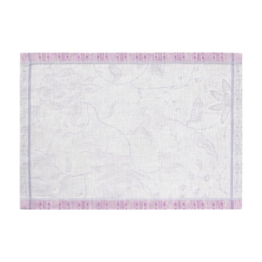 Tovaglietta &Eacute;t&eacute; Indien Fresia 50x36 100% lino, , hi-res image number 0
