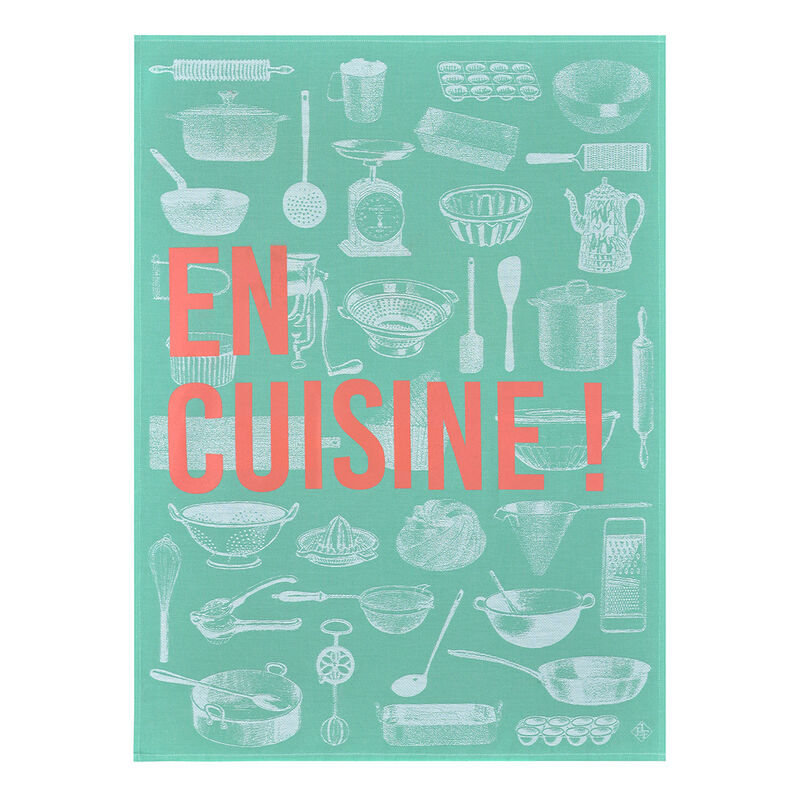 Strofinaccio En Cuisine Mint 60x80 100% cotone, , hi-res image number 0