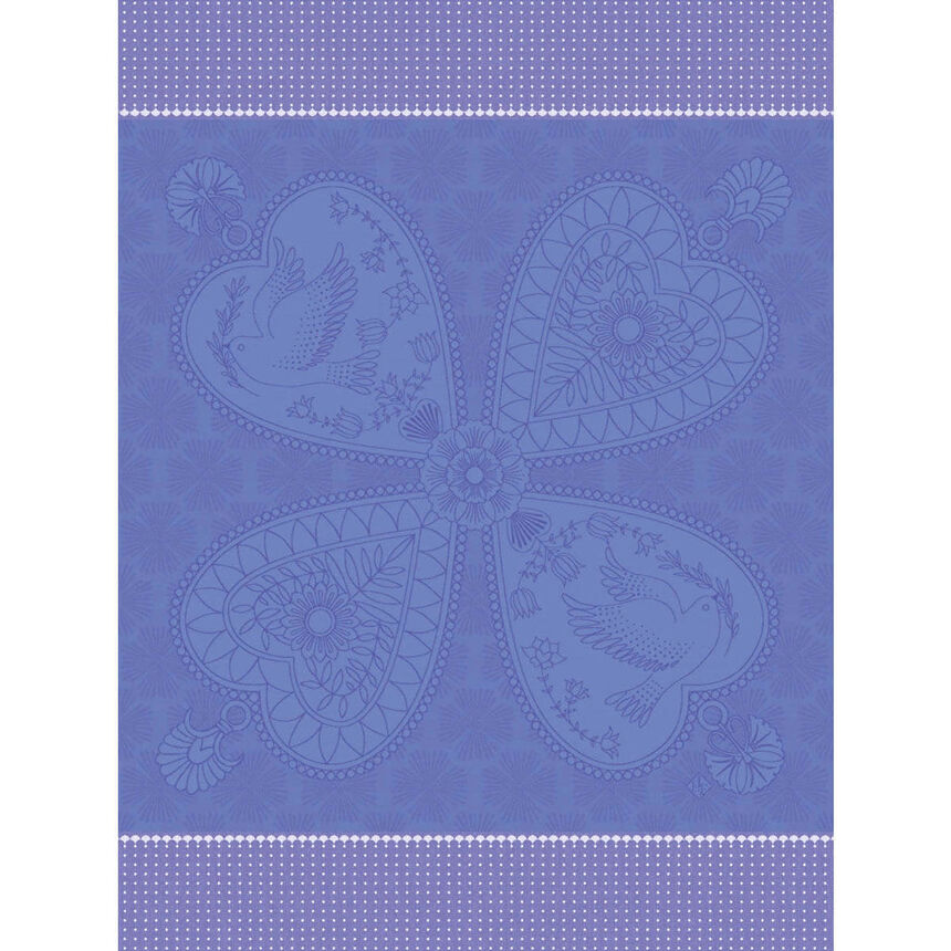 Strofinaccio Peace & Love Paix 60x80 100% cotone, , hi-res image number 0