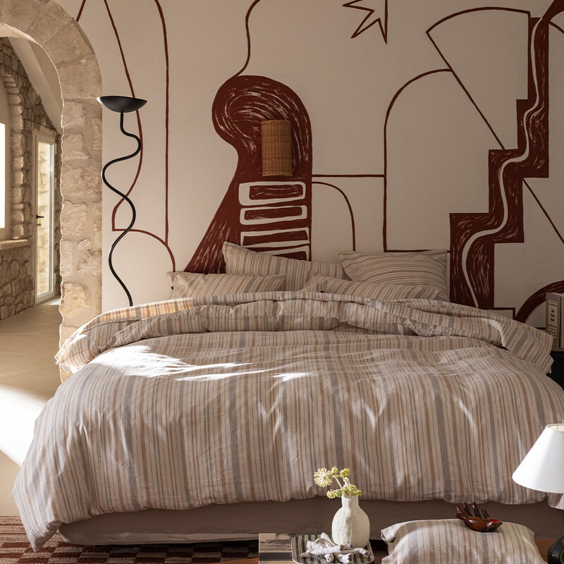 Lenzuola piatte Dune Cotone, Lino, , hi-res image number 3