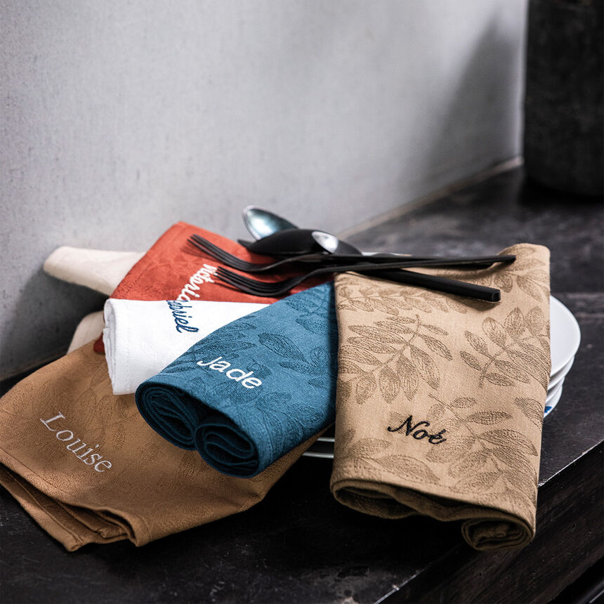 Tovagliolo Vegetal mood Cajou 50x50 100% cotone, , hi-res image number 0