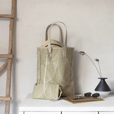 Borsa da portare a mano Palme Cotone