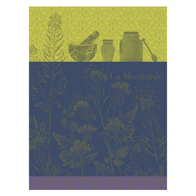 Strofinaccio Moutarde en fleurs Cotone,  Strofinaccio Moutarde en fleurs Cotone