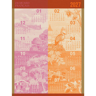 Strofinaccio Calendrier 2027 Cotone