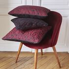 Fodera cuscino Estampe Prune 40x40 44%Viscosa/ 38%Cottone/ 12%Poliestere/ 6%Lino, , hi-res image number 1