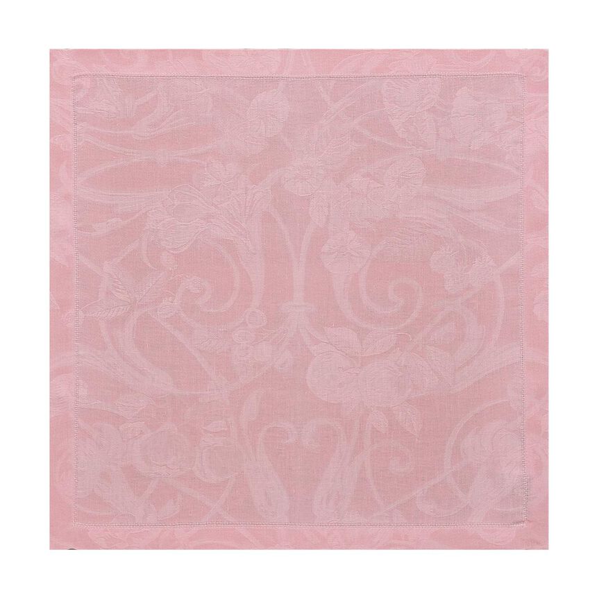 Tovagliolo Tivoli Rose poudre 50x50 100% lino, , hi-res image number 0