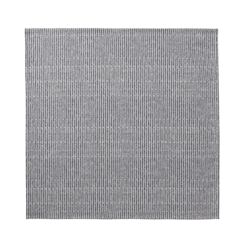 Tovagliolo Empreintes Rayures Cobalt 50x50 100% cotone, , hi-res image number 1