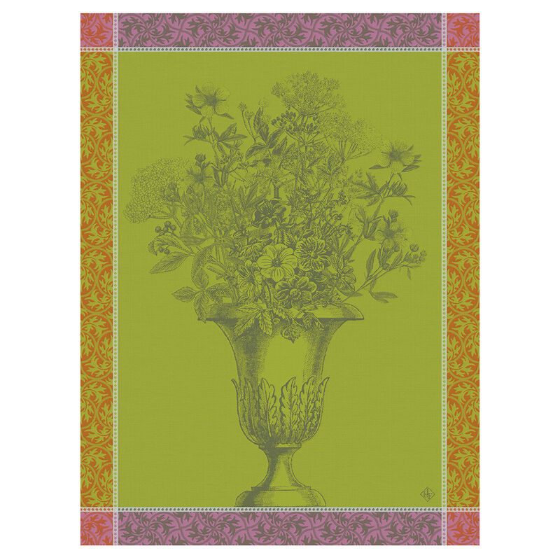 Strofinaccio Floraison Uni Zinnia 60x80 100% cotone, , hi-res image number 0