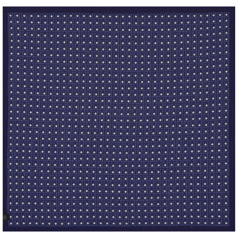 Tovagliolo Bistronome Indigo 58x58 100% cotone, , hi-res image number 0