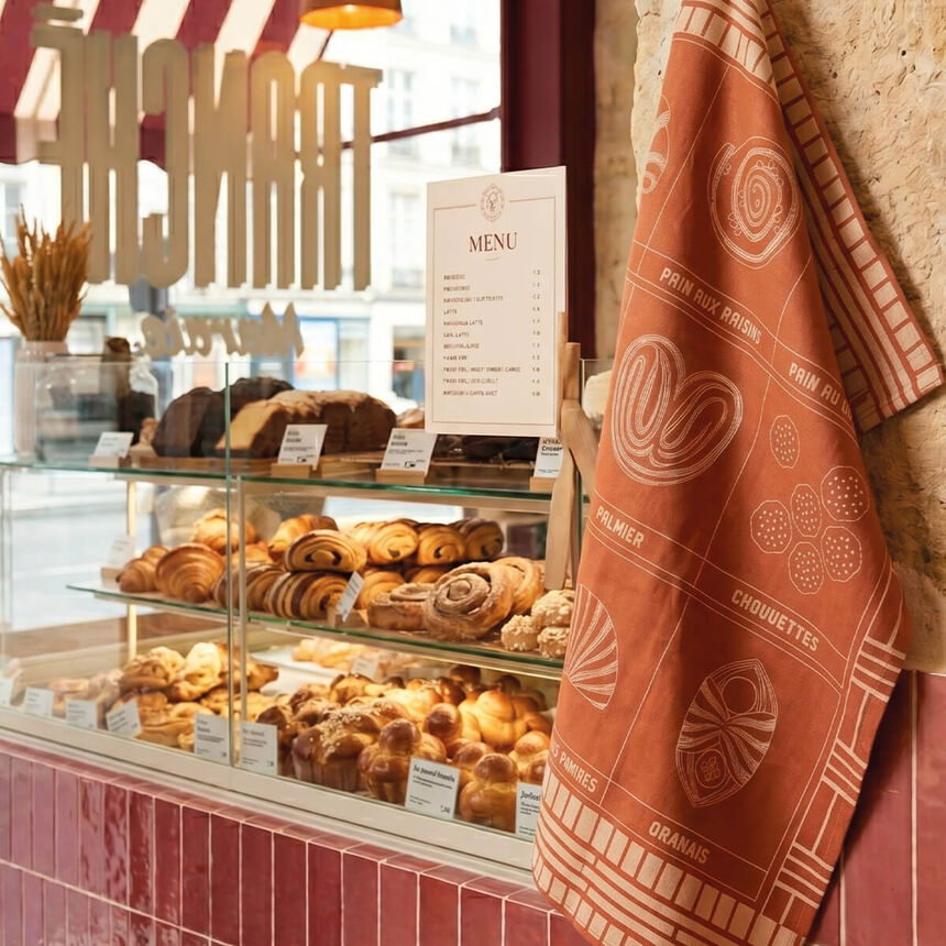 Strofinaccio Haute viennoiserie Confiture 60x80 100% cotone, , hi-res image number 2