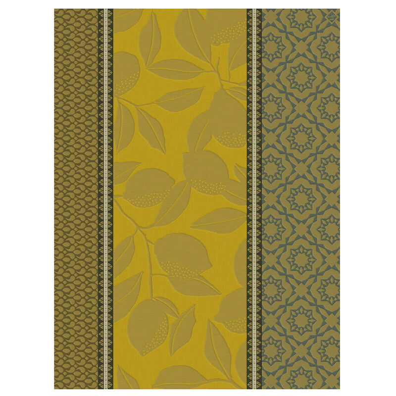 Strofinaccio Sous les Citronniers Jaune 60x80 100% cotone, , hi-res