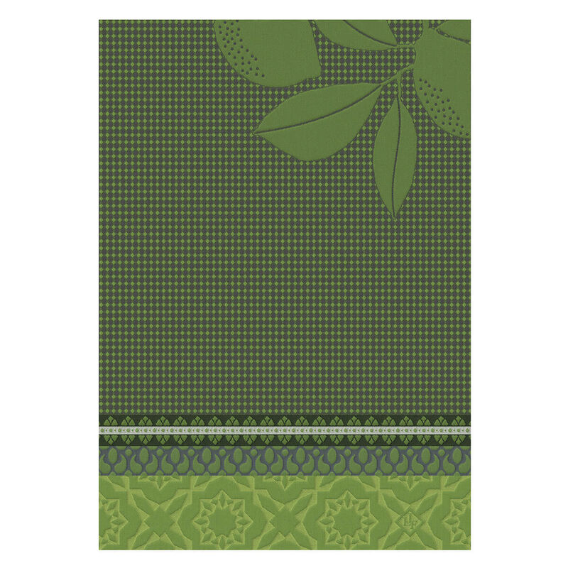 Asciugamano Sous les Citronniers Vert 54x38 100% cotone, , hi-res image number 0