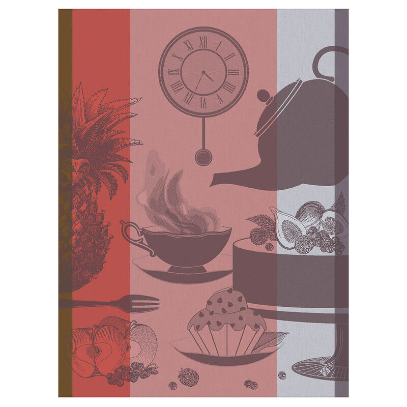 Strofinaccio Instants gourmands Thé Taupe 60x80 100% cotone, , hi-res image number 0