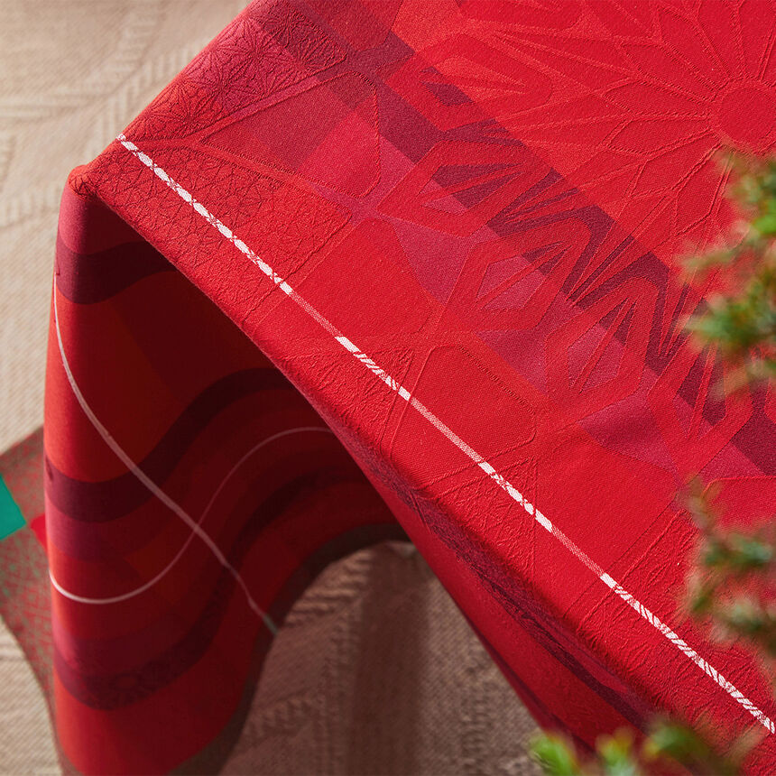 Petit Carr&eacute; Hiver en Ecosse Kilt 120x120 100% cotone, , hi-res image number 2