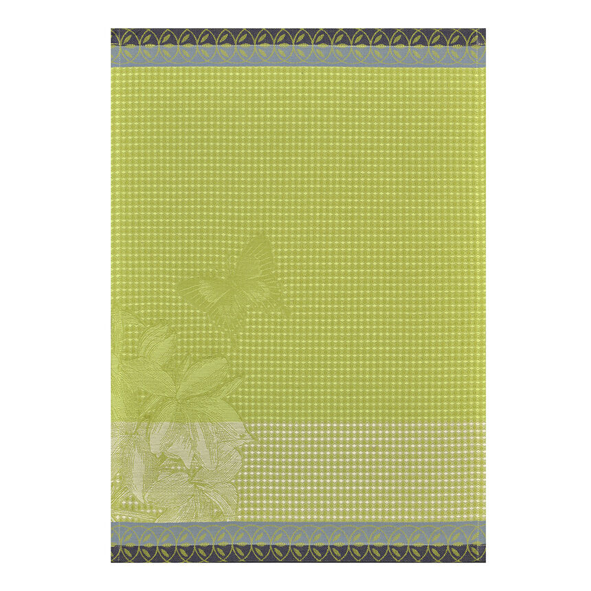 Asciugamano Jardin des papillons Succulente 54x38 100% cotone, , hi-res image number 0