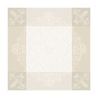 Tovaglia Venezia Ivoire Ivoire 175x175 100% cotone, , hi-res image number 1