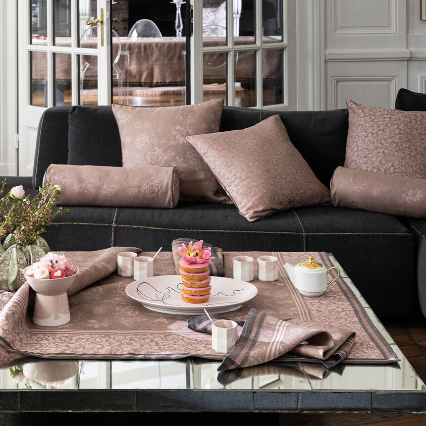 Tovaglia Romance Charme 175x175 100% lino, , hi-res image number 2