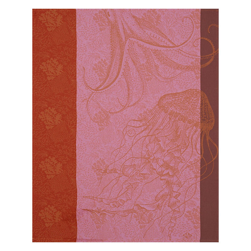 Strofinaccio Fonds marins meduse Anemone 60x80 100% cotone, , hi-res image number 0