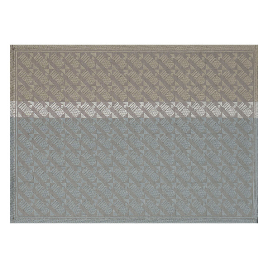 Set americano antimacchia Veine Graphique Feutre 50x36 100% cotone, , hi-res image number 1