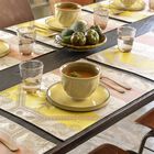 Set americano antimacchia Hacienda Gres 50x36 100% cotone, , hi-res image number 0