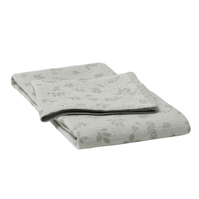 Plaid Feuillage Cotone