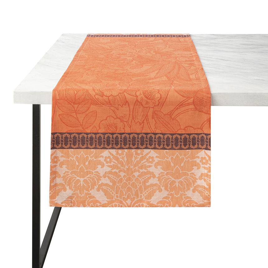 Striscia da tavola Escapade Tropicale Goyave 50x150 100% lino, , hi-res image number 1