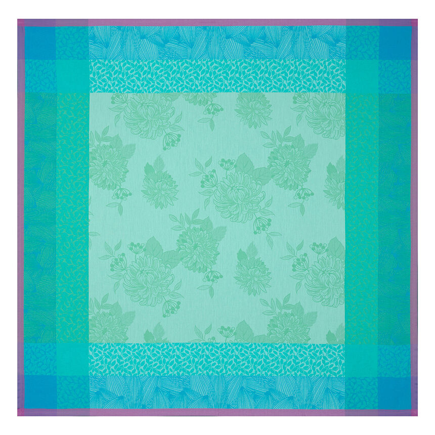 Tovaglia Parfums de bagatelle Hortensia 175x175 100% cotone, , hi-res image number 2