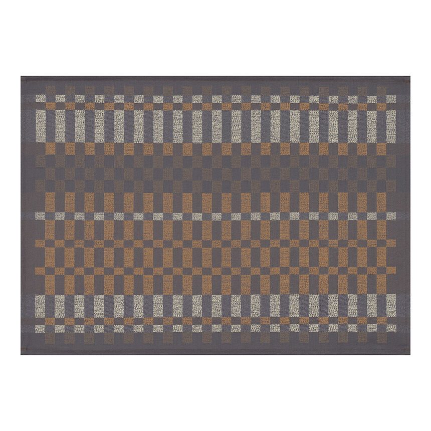 Set americano antimacchia Origin Rythme Ecorce 50x36 100% cotone, , hi-res image number 2