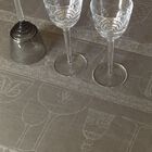 Asciugabicchieri Cristal Poivre gris 60x80 100% lino, , hi-res image number 2