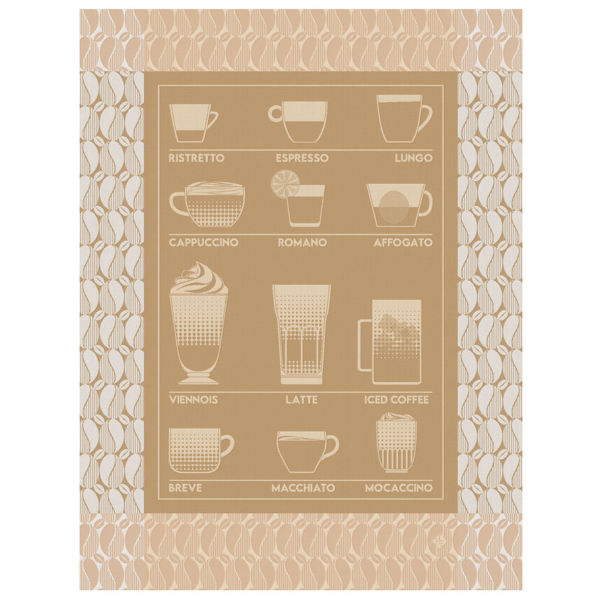 Strofinaccio Barista Latte 60x80 100% cotone, , hi-res image number 0